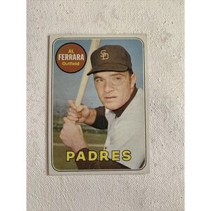 1969 Topps #452 Al Ferrara San Diego Padres VG